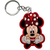 Disney Schlüsselanhänger Schlüsselanhänger Disney Minnie Maus Kopf, Schlüsselanhänger Haustierschlüsselanhänger Geschenk Hund Frau Herren von Disney
