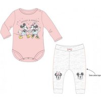 Disney Shirt & Hose Baby-Set für Mädchen – Body und Hose Motiv Mickey & Minnie, Größen (Set, 2-tlg) von Disney