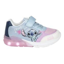 Disney Stitch Mädchen Schuhe, Sportschuhe für Mädchen, Stitch Sneakers mit Lichtern, Geschenk für Mädchen, Größen EU 30 bis 35 (Mehrfarbig, EU Schuhgrößensystem, Kleinkind, Damen, Numerisch, M, 34) von Disney