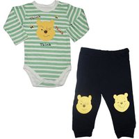 Disney Strampler Disney Winnie der Pooh Baby Set Kleinkind Bodie plus Hose Gr. 62 bis 92 von Disney