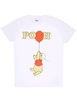Disney T-Shirt für Frauen | Damen Winnie The Pooh Tshirt | Winnie The Pooh Geschenke für Frauen | Weiß | X-Large von Disney