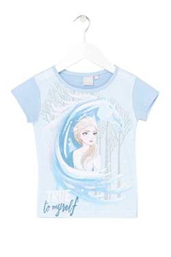 Disney T-shirt La Reine des Neiges fille, bleu, 3 ans von Disney