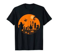 Disney The Nightmare Before Christmas Halloween Silhouette T-Shirt von Disney