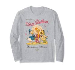 Disney The Three Caballeros Donald Duck Vintage Distressed Langarmshirt von Disney