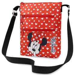 Disney Umhängetasche Mädchen, Minnie Maus Shoulder Bag Handtasche Teenager Mädchen - Kleine Geschenke für Mädchen von Disney