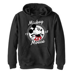 Disney Unisex Kinder Mickey Mouse 28 Hoodie, Schwarz, XL von Disney