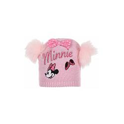 Disney Unisex Kinder Minnie Beanie Baby Interiror Lined 2col Hut, Weiß oder Pink Zufällig (Mehrfarbig), Einheitsgröße von Disney