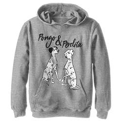 Disney Unisex Kinder Pongo Perdita Hoodie, Sportlich Heather, L von Disney