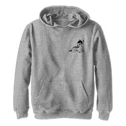 Disney Unisex Kinder Vintage Line Bambi Hoodie, Sportlich Heather, S von Disney