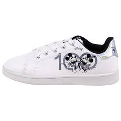 Disney Unisex Mickey und Minnie Mouse Sneakers Sneaker, Weiß, 33 EU von Disney