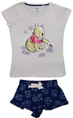 Disney Winnie The Pooh Damen Schlafanzug-Set aus Baumwolle (as3, Alpha, m, Regular, Regular, Pfirsich) von Disney