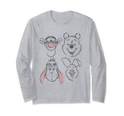 Disney Winnie The Pooh and Friends Sketch Langarmshirt von Disney