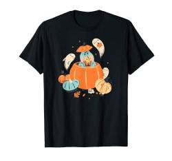 Disney Winnie the Pooh Eeyore Pumpkin & Ghost Pals Halloween T-Shirt von Disney