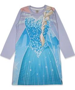 ELSA Die Eiskönigin Frozen Langarm Sich herausputzen Nachthemd/Nachthemd 4-5 Jahre 104-110 von Disney