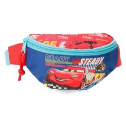 Joumma Disney Cars Lets Race Gürteltasche, Rot, 27 x 11 x 6,5 cm, Polyester, L, rot, Hüfttasche von Disney