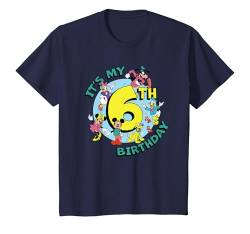 Kinder Disney Mickey and Friends It’s My Sixth 6th Birthday T-Shirt von Disney