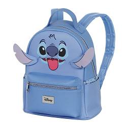 Lilo und Stitch Face-Heady Rucksack, Blau von Disney