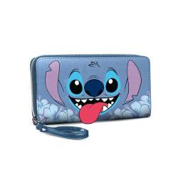 Lilo und Stitch Tongue-Unverzichtbare Geldbörse, Blau, 19 x 10 cm von Disney