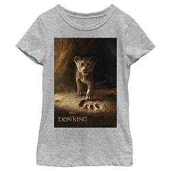 Lion King The Girls' T-Shirt, Ath Heather, X-Small von Disney