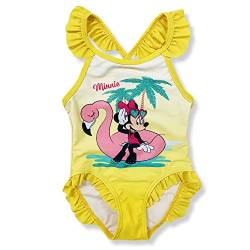 Minnie Mouse Baby - Mädchen Badeanzug (Gelb,12 Monate) von Disney