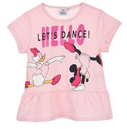 Minnie Mouse Mädchen Kurze Ärmel T Shirt von Disney