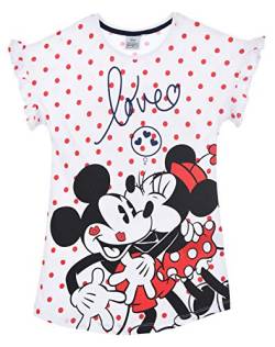 Minnie Mouse Mädchen Nachthemd (Weiß,4 Jahre) von Disney