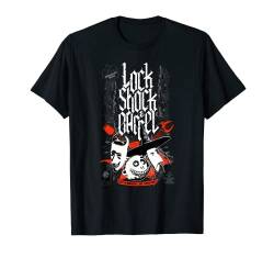 Tim Burton’s Nightmare Before Christmas Lock Shock Barrel T-Shirt von Disney