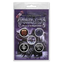 DISSECTION BUTTONSET BADGES SET ANSTECKERSET # 2 STORM OF THE LIGHT'S BANE PINS von Dissection
