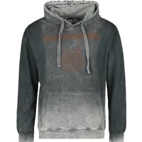 Disturbed Kapuzenpullover - Believe Flames - S bis XXL - für Männer - Größe L - dunkelgrau  - Lizenziertes Merchandise! von Disturbed