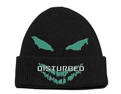 Disturbed Mütze Beanie Grün Face Band Logo Nue offiziell Unisex One Size von Disturbed