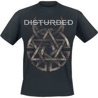 Disturbed T-Shirt - Symbol - M bis 3XL - für Männer - Größe 3XL - schwarz  - Lizenziertes Merchandise! von Disturbed