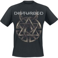 Disturbed T-Shirt - Symbol - M bis 3XL - für Männer - Größe M - schwarz  - Lizenziertes Merchandise! von Disturbed