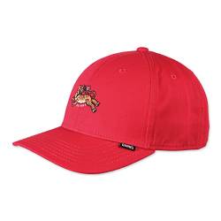 Djinns - Asian Tiger 2.0 (red) - 6 Panel TrueFit Curved Visor Dad Cap Baseballcap Hat Kappe Mütze Caps von Djinns