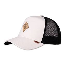 Djinns - Cotton Knit (Wool White) - Trucker Cap Meshcap Hat Kappe Mütze Caps von Djinns