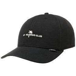 Djinns - DNC Jersey (Black) - 6 Panel TrueFit 2.0 Curved Visor Dad Cap Baseballcap Hat Kappe Mütze Caps von Djinns
