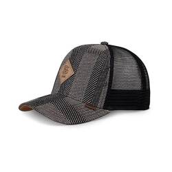 Djinns - Hermecheck (Grey) - Trucker Cap Meshcap Hat Kappe Mütze Caps von Djinns