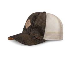 Djinns - Hermecheck (Olive) - Trucker Cap Meshcap Hat Kappe Mütze Caps von Djinns