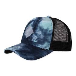 Djinns - Jersey Batique (Navy/Turquoise) - Trucker Cap Meshcap Hat Kappe Mütze Caps von Djinns