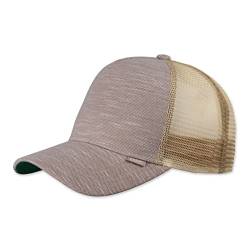 Djinns - Lazy Piquet (Light Brown) - Trucker Cap Meshcap Hat Kappe Mütze Caps von Djinns