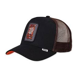 Djinns - Lazy Tiger Patch (Black) - Trucker Cap Meshcap Hat Kappe Mütze Caps von Djinns