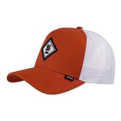 Djinns - Match DNC (rost/White) - Trucker Cap Meshcap Hat Kappe Mütze Caps von Djinns