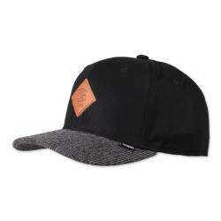 Djinns - Woven Tile (Rev. Grey/Black) - Snapback Cap Baseballcap Hat Kappe Mütze Caps von Djinns