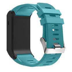 Armband Kompatibel mit Garmin Vivoactive HR Armband - Sport Silikon Uhrenarmband Replacement Wechselarmband Ersatzarmband für Garmin Vivoactive HR Smartwatch (Himmelblau) von Dkings