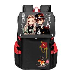 Anime Toilet-Bound Hanako-kun Charakter Yugi Amane/ahiro Nene Rucksack Schultasche Student Daypack Lässiger Outdoor-College-Rucksack von Dmspace