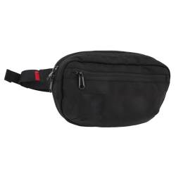 Hüfttasche, Umhängetasche, Schwarz, Wasserabweisend, für Outdoor-Sportarten von Doact