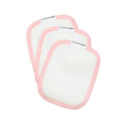 Dock & Bay Make-up-Pads - Gesichts- und Hautreiniger - Ultraweich, Waschbar - 3er-Pack mit Wäschenetz - Malibu Pink von Dock & Bay