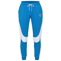 Dock13 Klassische Jogginghose/Freizeithose mit Taschen „Husum“ (Large, Hellblau) von Dock13