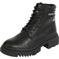 Dockers by Gerli Boot - Schnürboots - EU37 bis EU41 - für Damen - Größe EU37 - schwarz von Dockers by Gerli