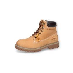 Dockers by Gerli Damen Combat Boots, Frauen Stiefeletten,warm gefüttert,halbstiefel,Kurzstiefel,uebergangsschuhe,golden tan,37 EU von Dockers by Gerli