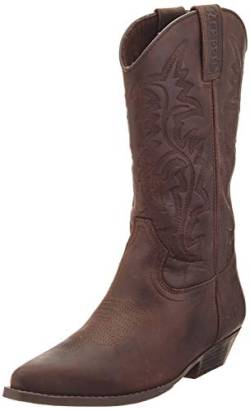 Dockers by Gerli Herren 43BL001 Cowboystiefel, Braun (Dunkelbraun 380) von Dockers by Gerli